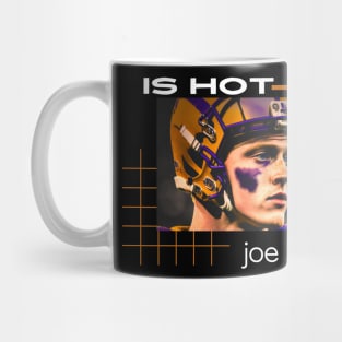 joe burrow cute graphic design Mug